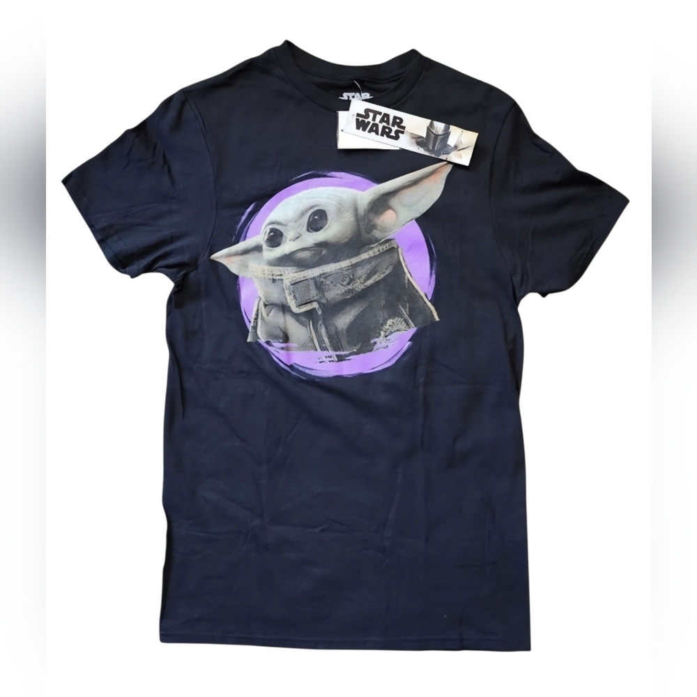 ​Star Wars Mandalorian Small New With Tags Grogu Baby Yoda Tee Shirt